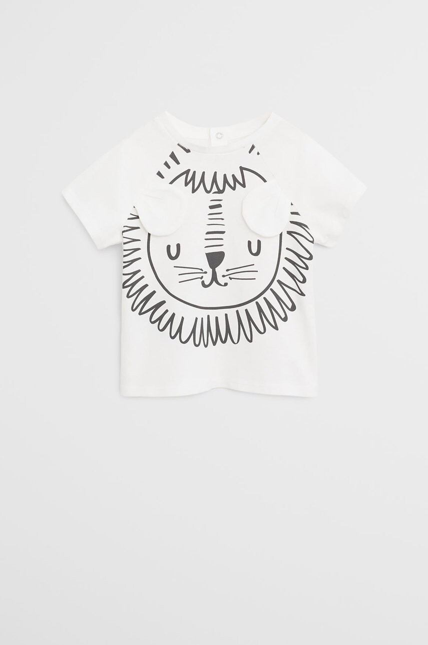 Mango Kids Детска тениска Hipo 80-104 cm - Pepit.bg