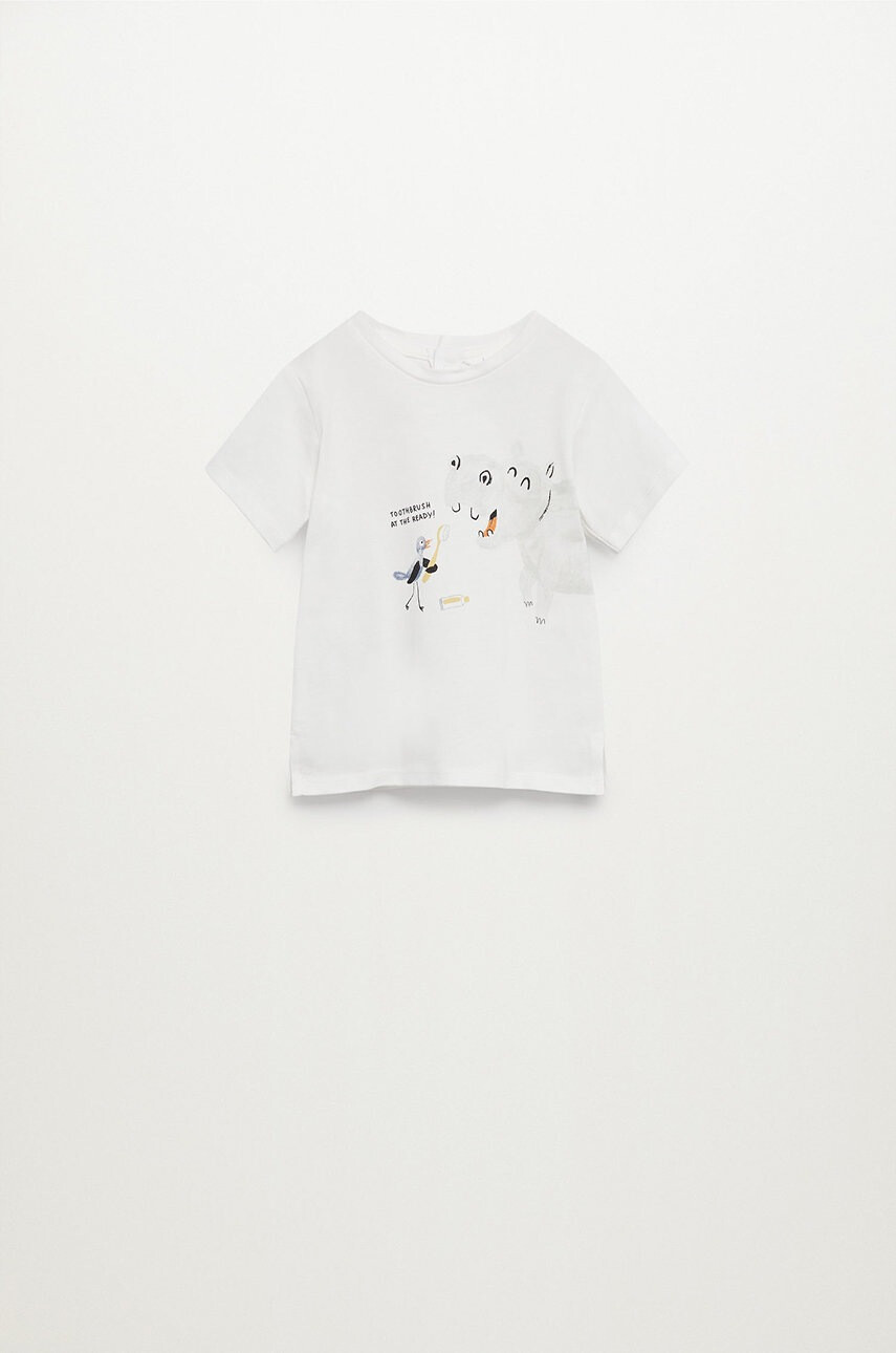 Mango Kids Детска тениска Hipo 80-104 cm - Pepit.bg