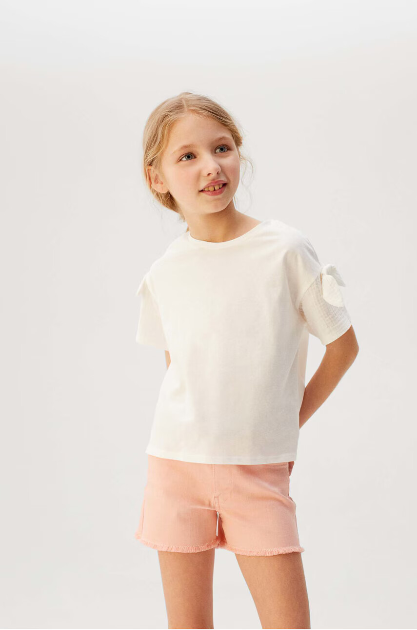 Mango Kids Детска тениска Lazo 110-164 cm - Pepit.bg