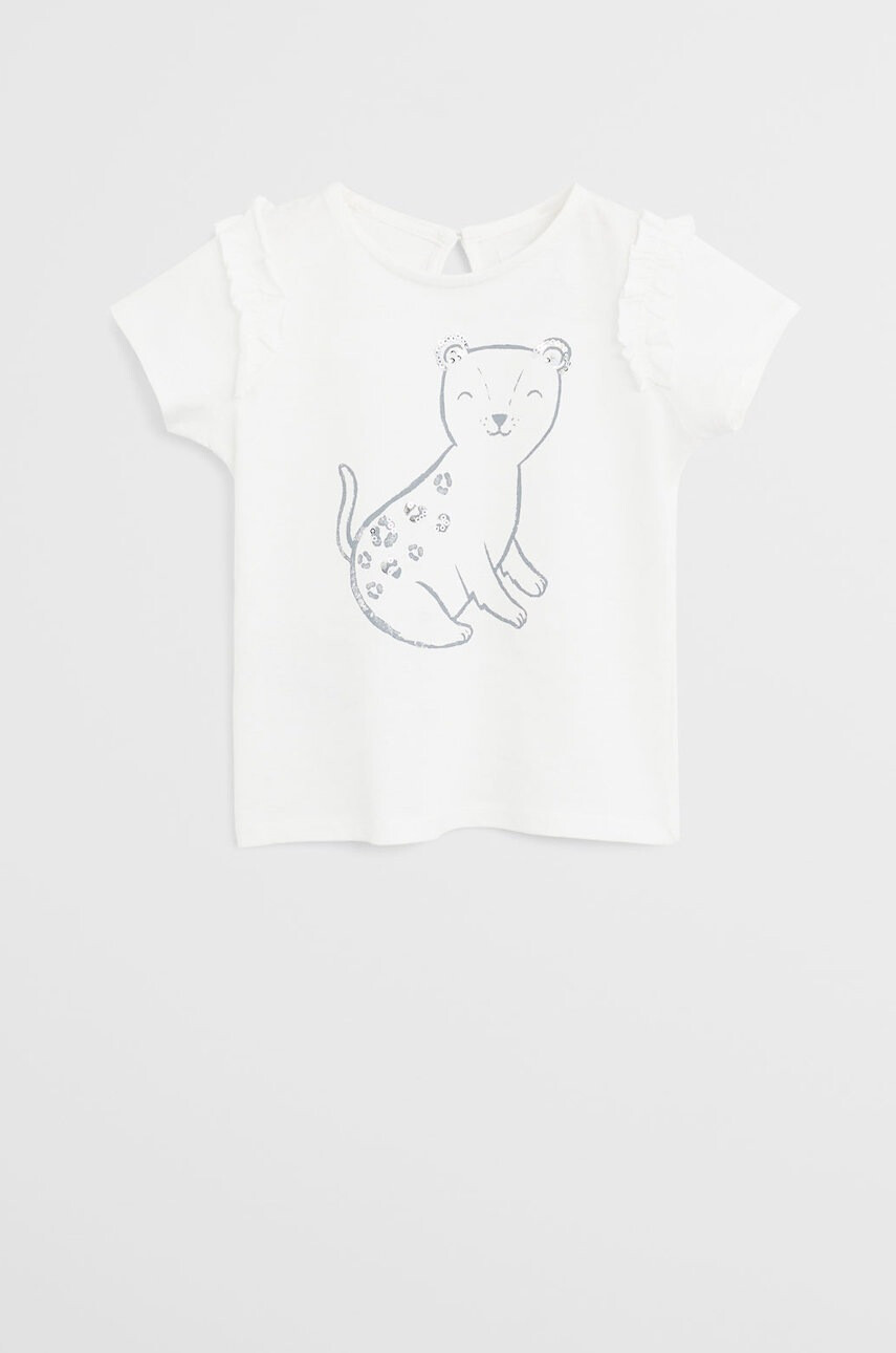 Mango Kids Детска тениска Lucy 80-104 cm - Pepit.bg