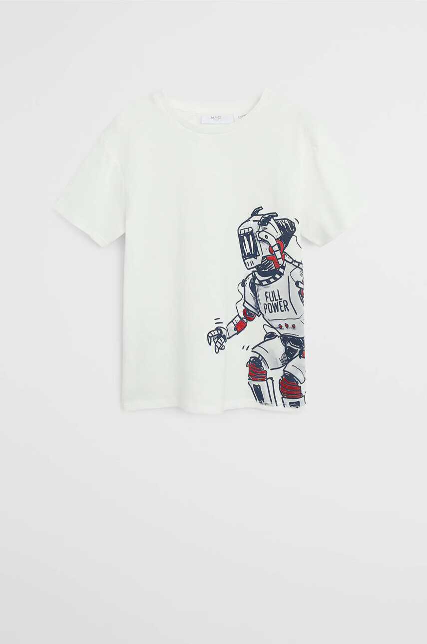 Mango Kids Детска тениска Robot - Pepit.bg
