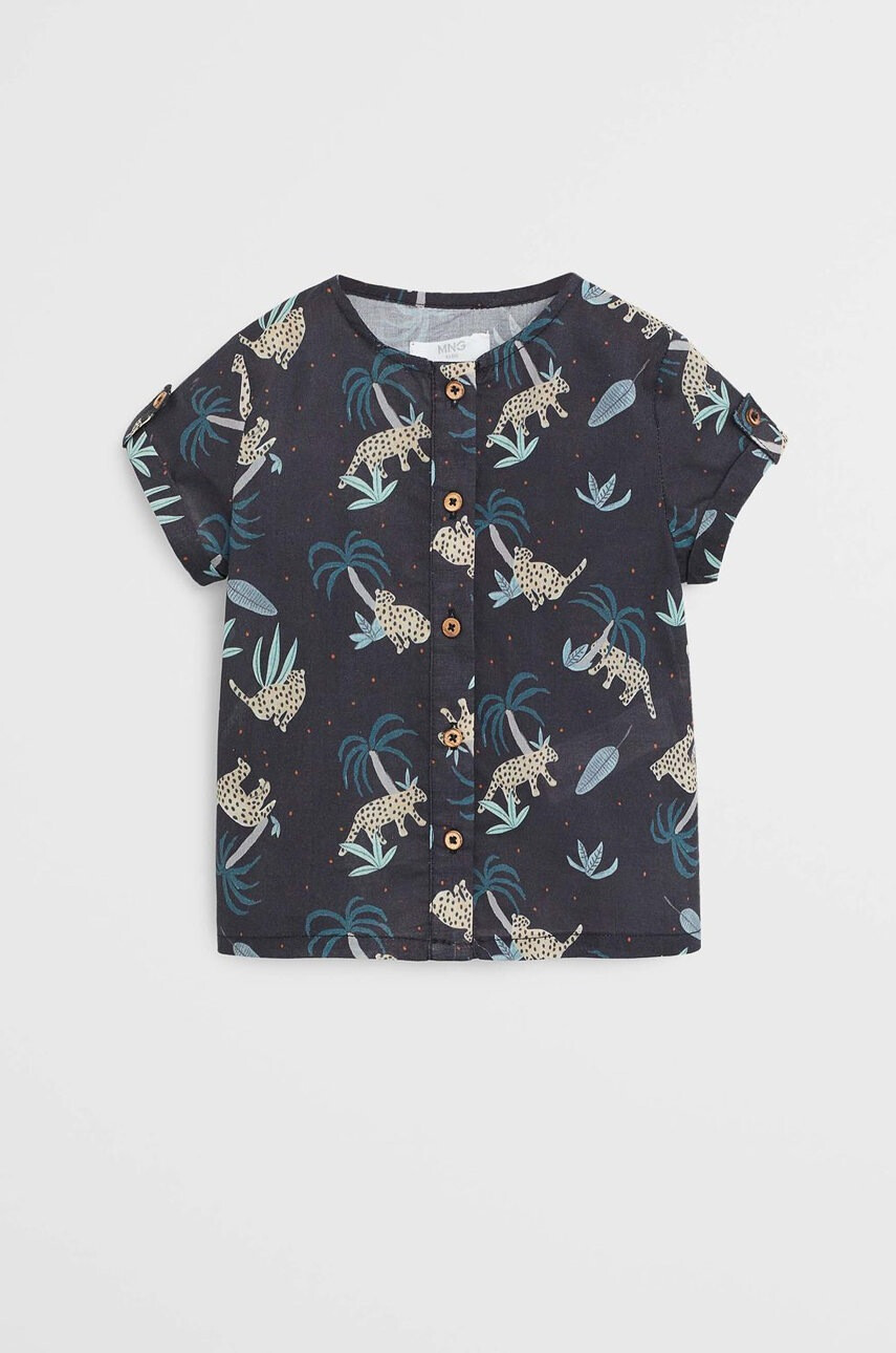 Mango Kids Детска тениска Tigrec 80-104 cm - Pepit.bg