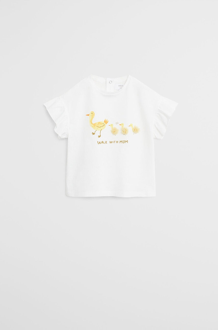 Mango Kids Детска тениска Tul 80-104 cm - Pepit.bg