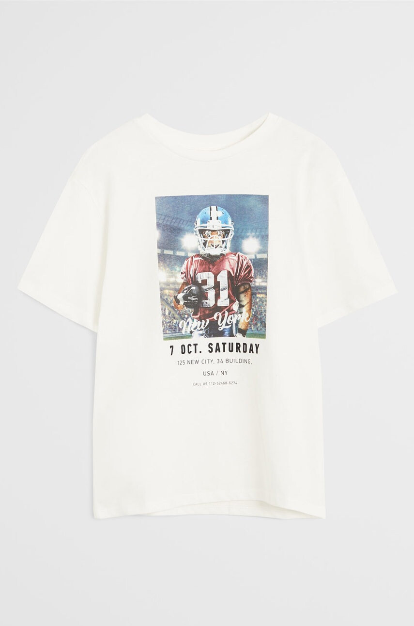 Mango Kids Детска тениска Urban 110-164 cm - Pepit.bg