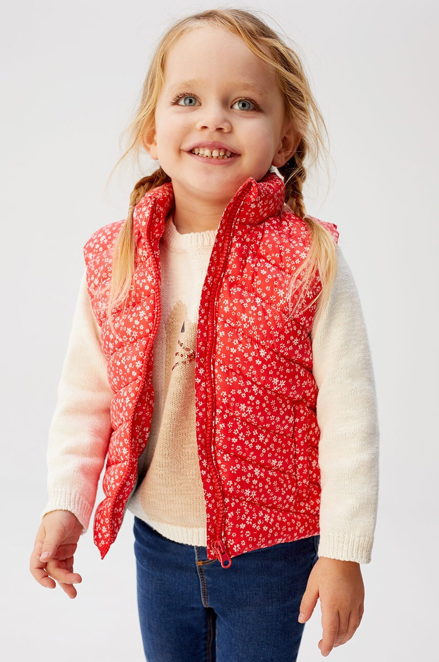 Mango Kids Детска жилетка Ali6 86-104 cm - Pepit.bg