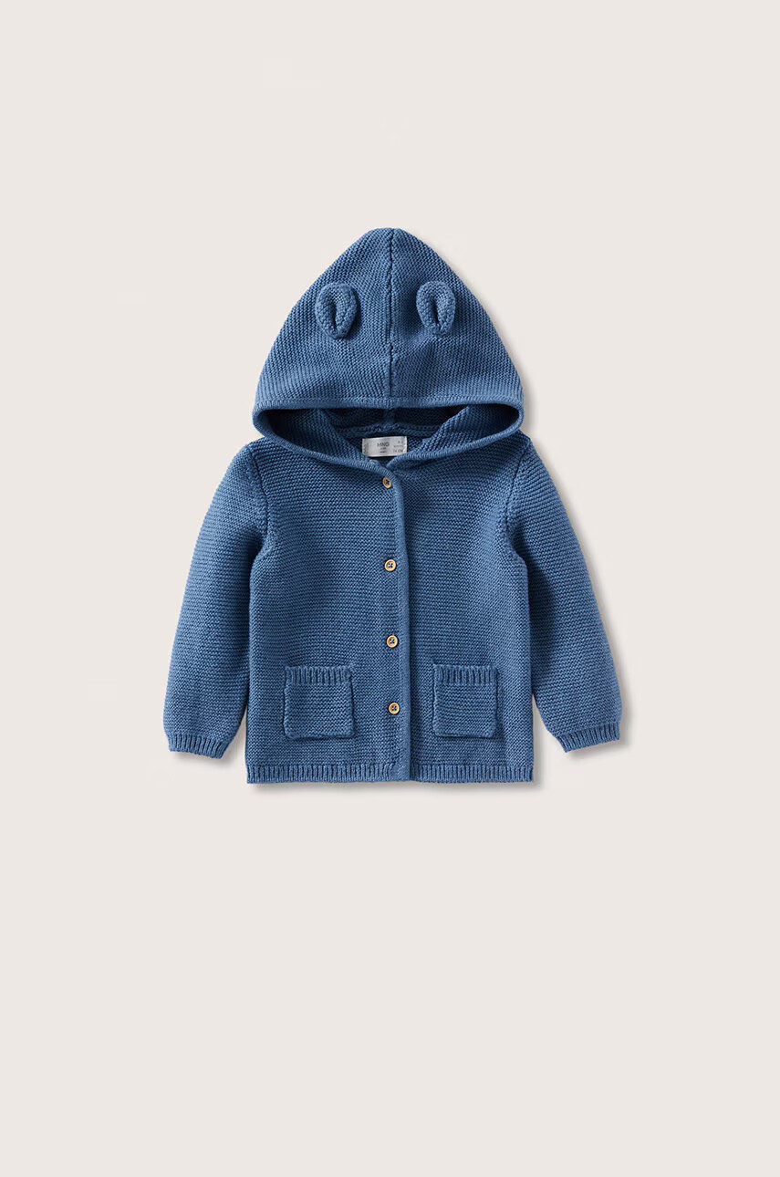 Mango Kids Детска жилетка Ears - Pepit.bg