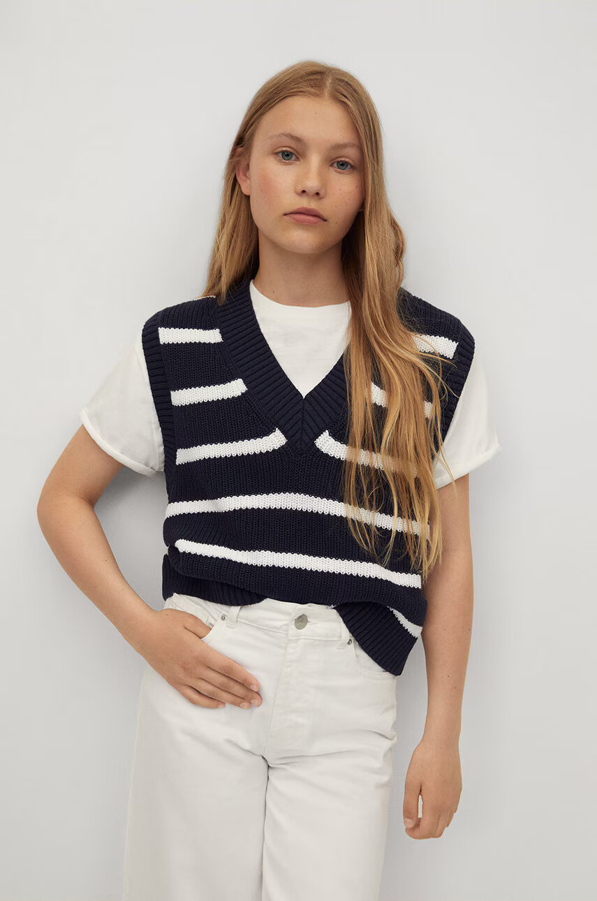 Mango Kids Детска жилетка Milan - Pepit.bg