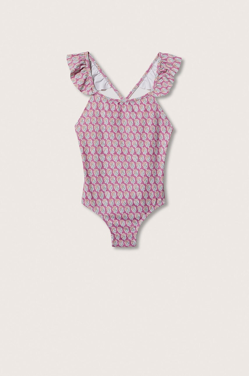 Mango Kids Детски бански костюм Batikg - Pepit.bg