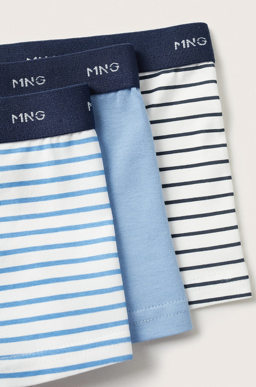 Mango Kids Детски боксерки Stripesb (3 чифта) - Pepit.bg