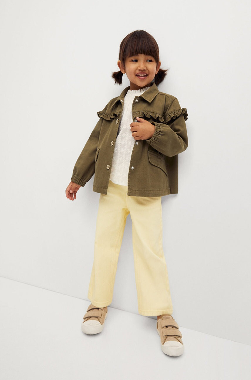 Mango Kids Детски дънки CULOTTE - Pepit.bg