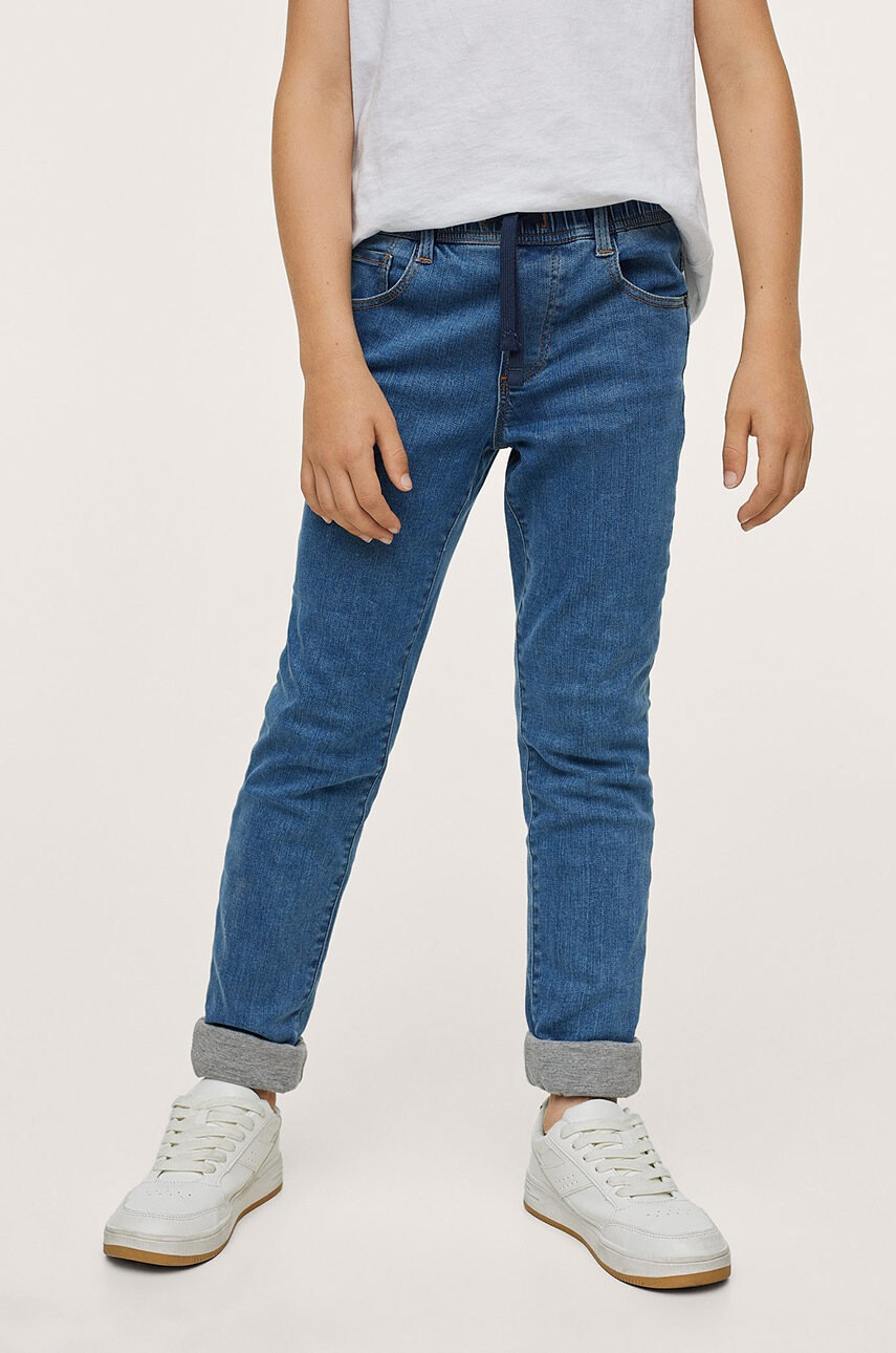 Mango Kids Детски дънки Dudes - Pepit.bg