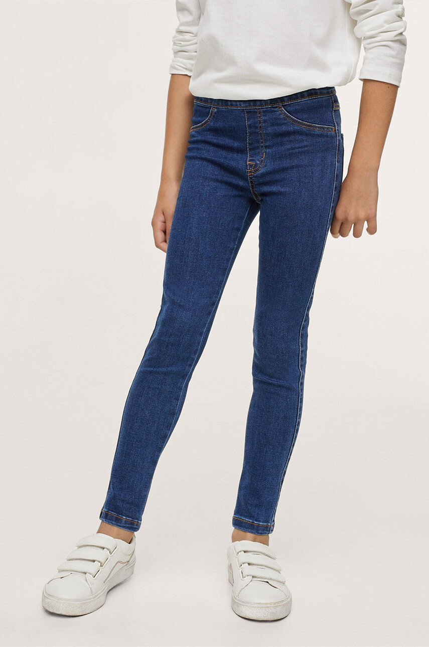 Mango Kids Детски дънки Jegging - Pepit.bg