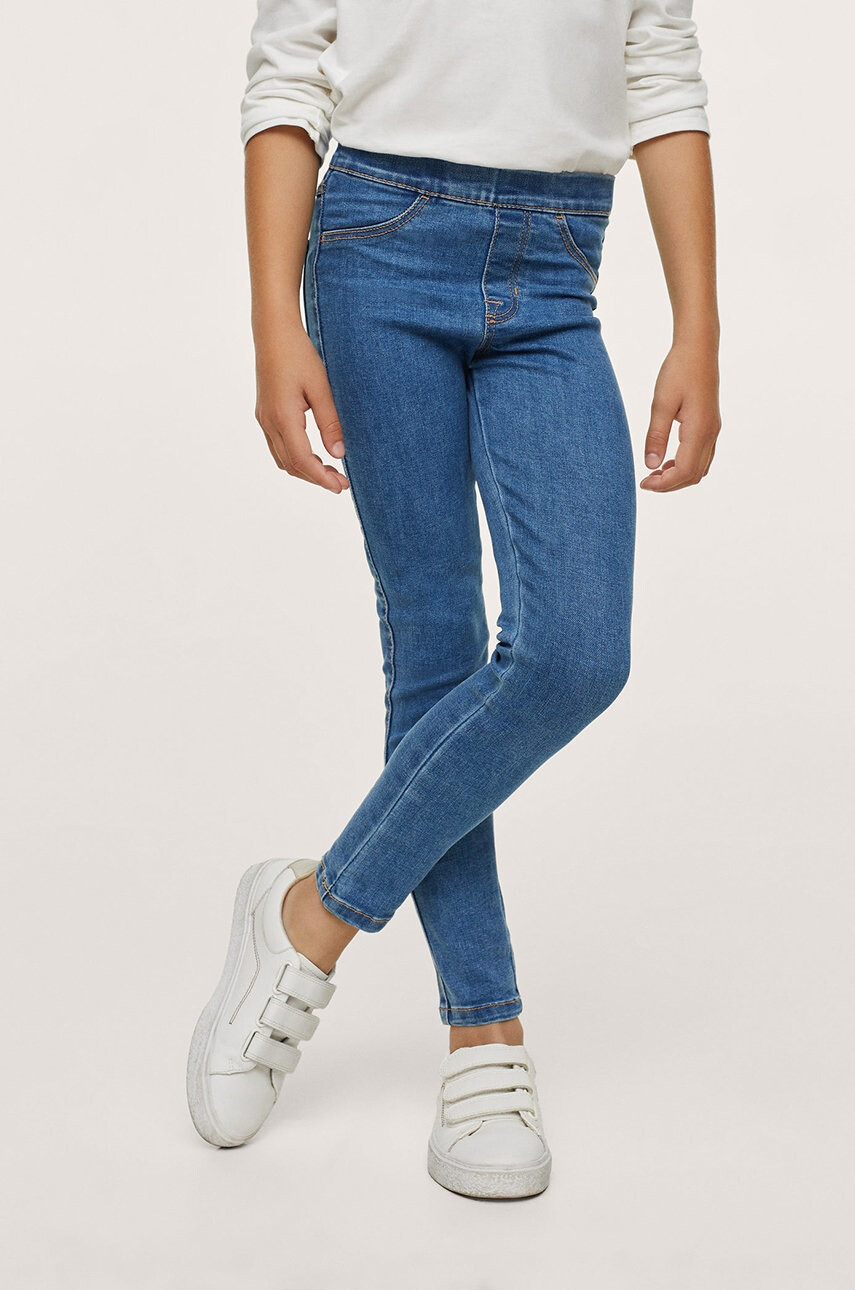 Mango Kids Детски дънки Jegging - Pepit.bg