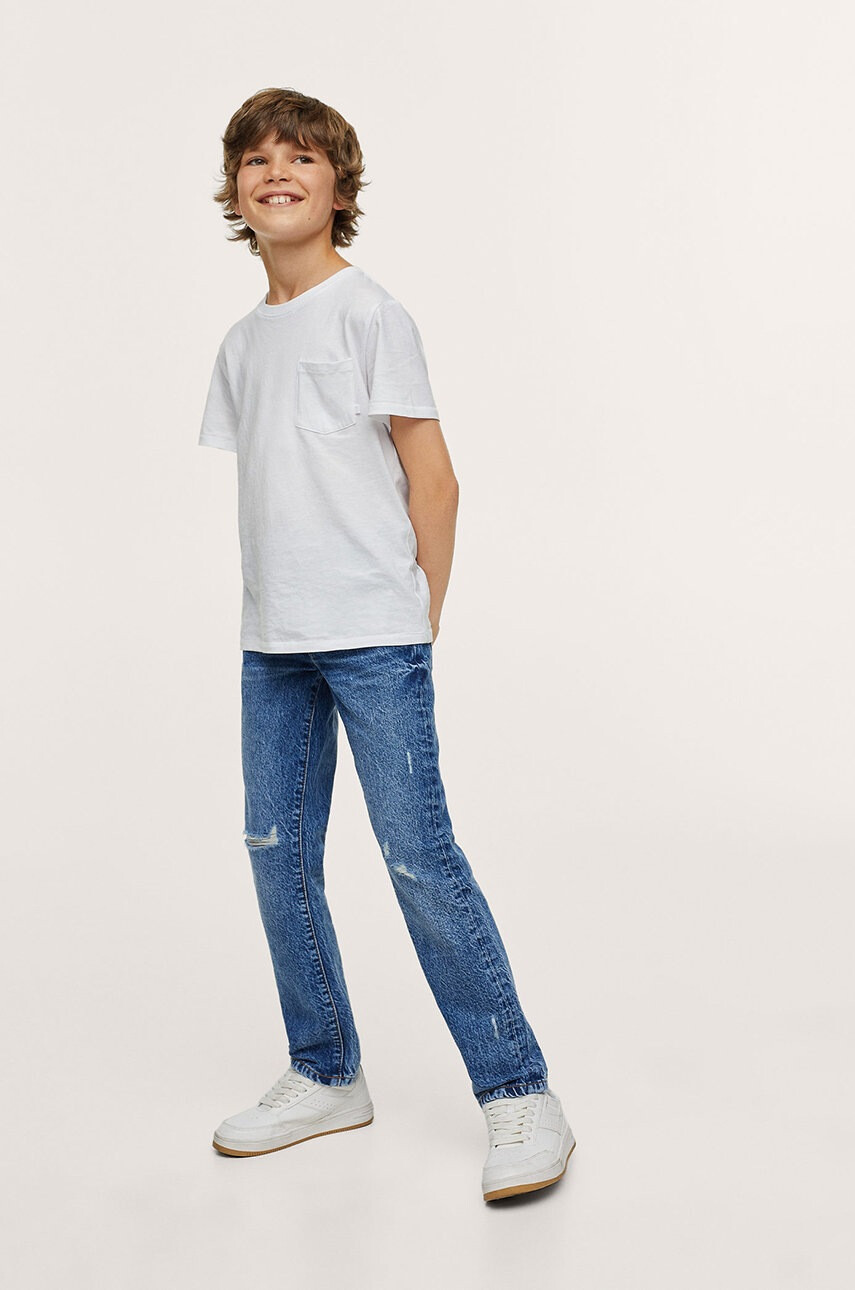 Mango Kids Детски дънки Jim - Pepit.bg