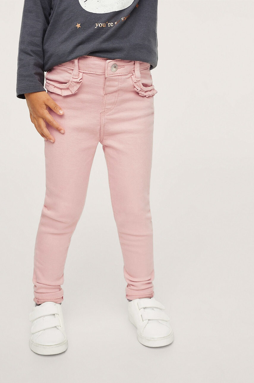 Mango Kids Детски дънки Mia - Pepit.bg