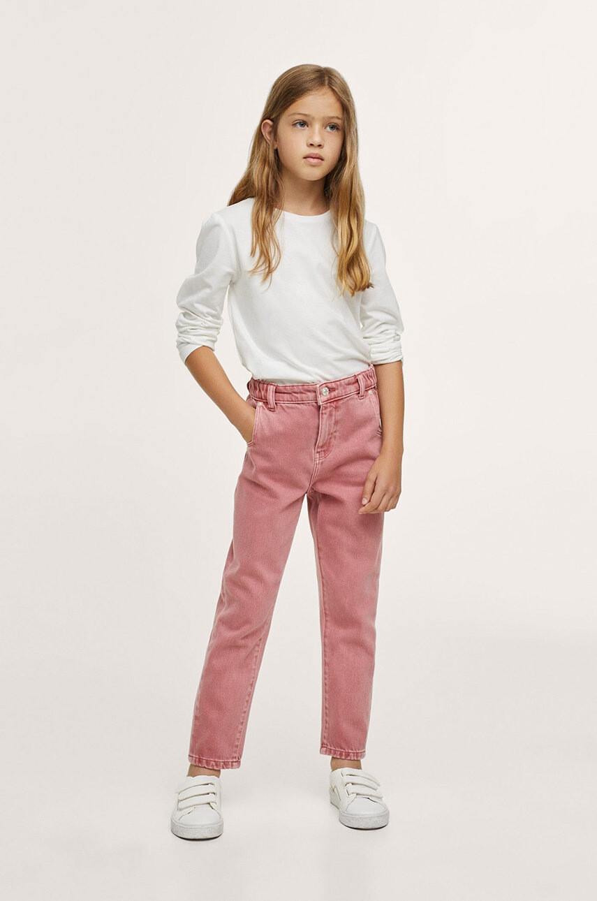 Mango Kids Детски дънки Mila - Pepit.bg