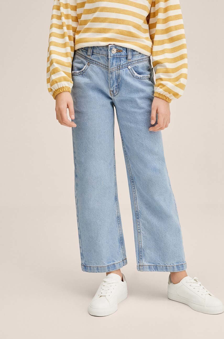 Mango Kids Детски дънки Natalie - Pepit.bg