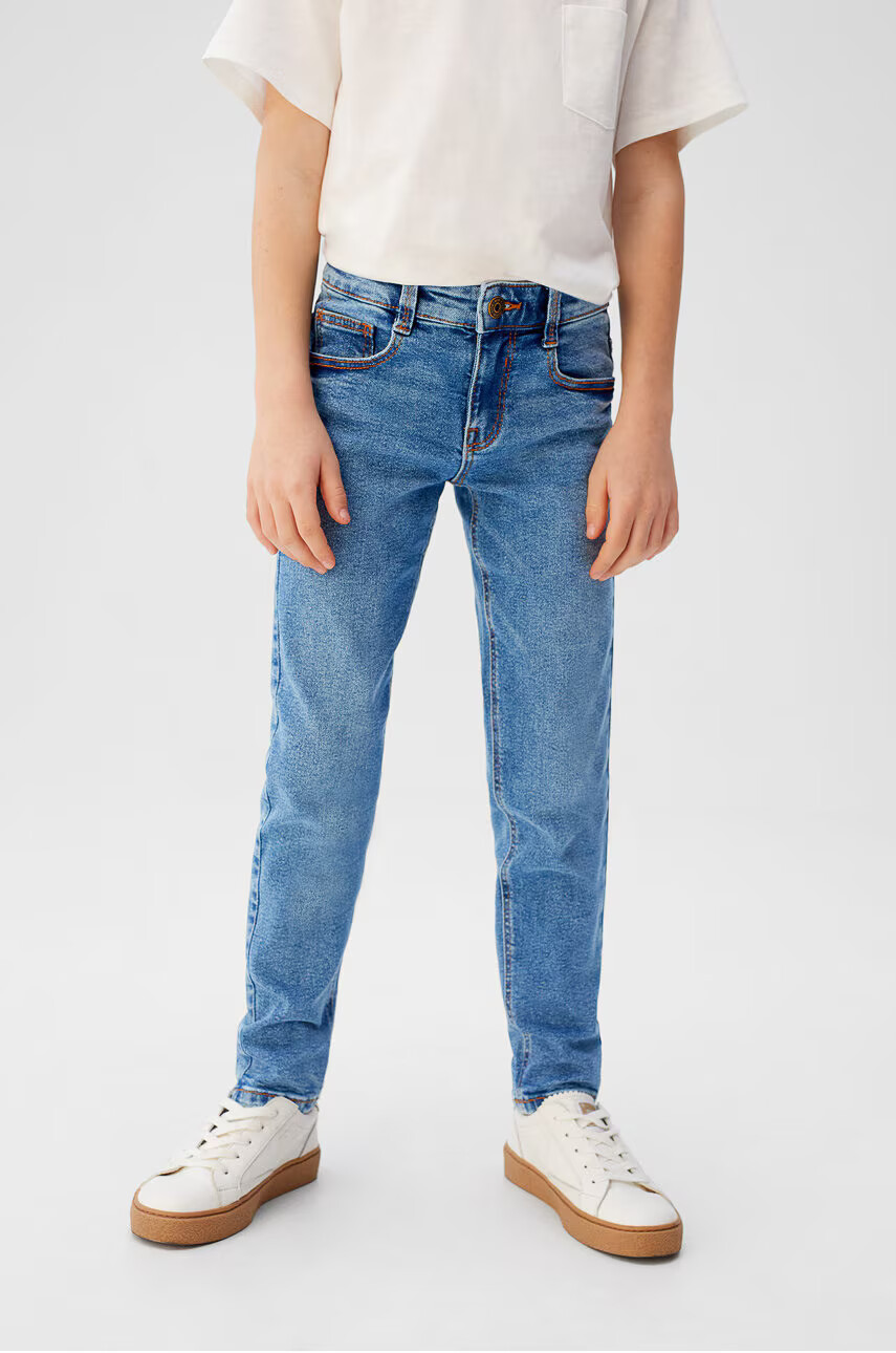 Mango Kids Детски дънки Slim 110-164 cm - Pepit.bg