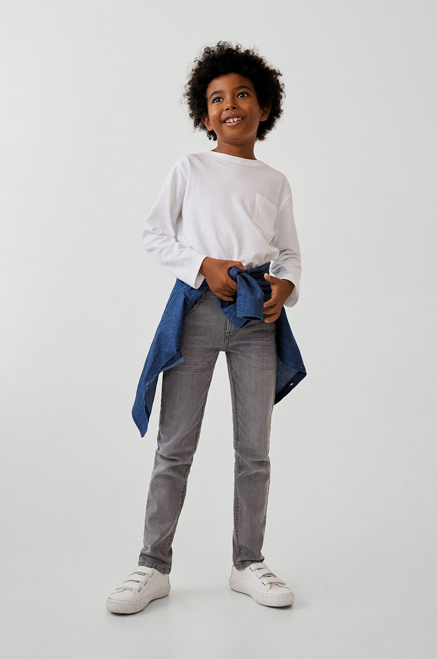 Mango Kids Детски дънки Slim 110-164 cm - Pepit.bg