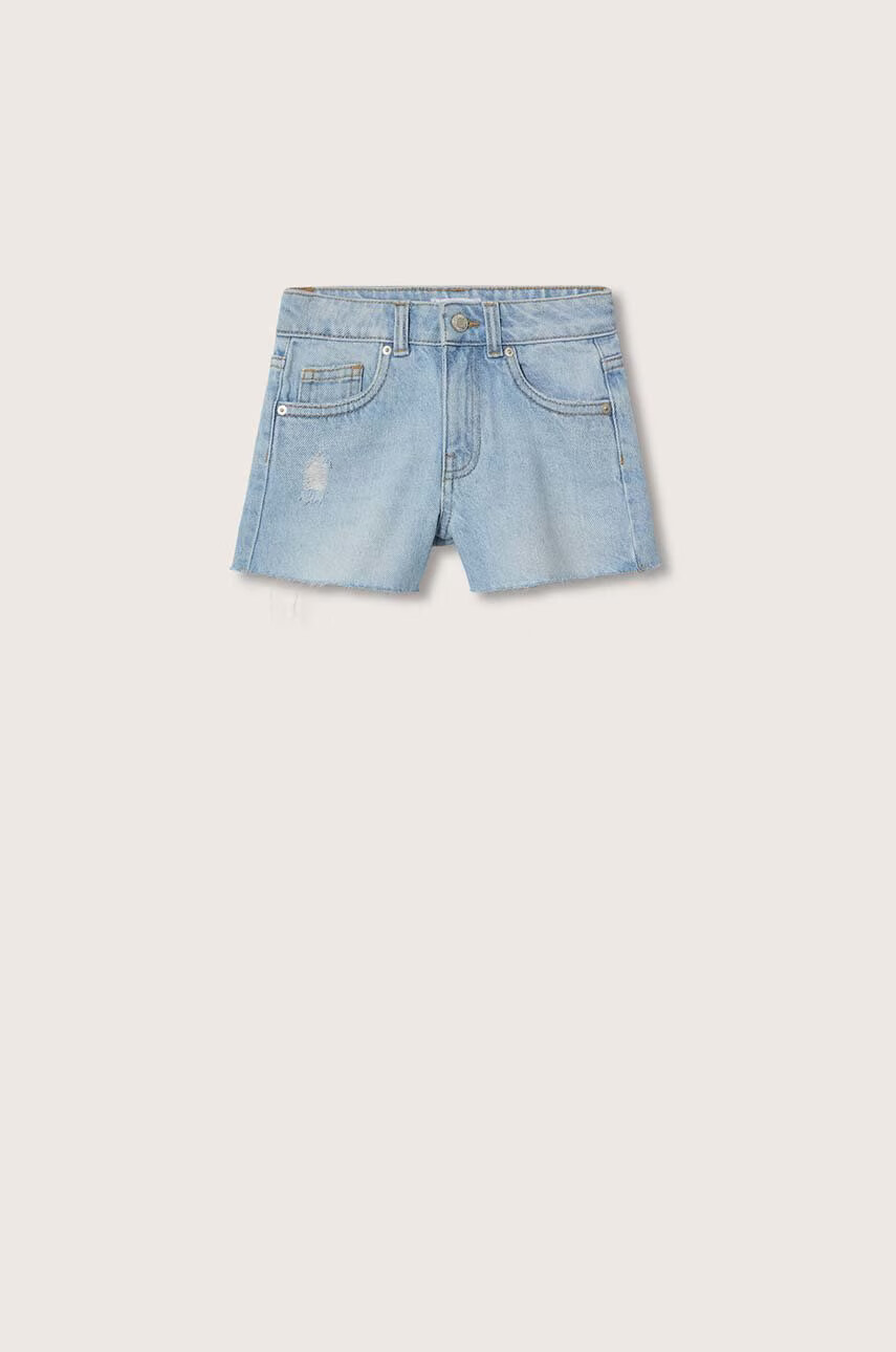Mango Kids Детски дънков къс панталон Isa - Pepit.bg