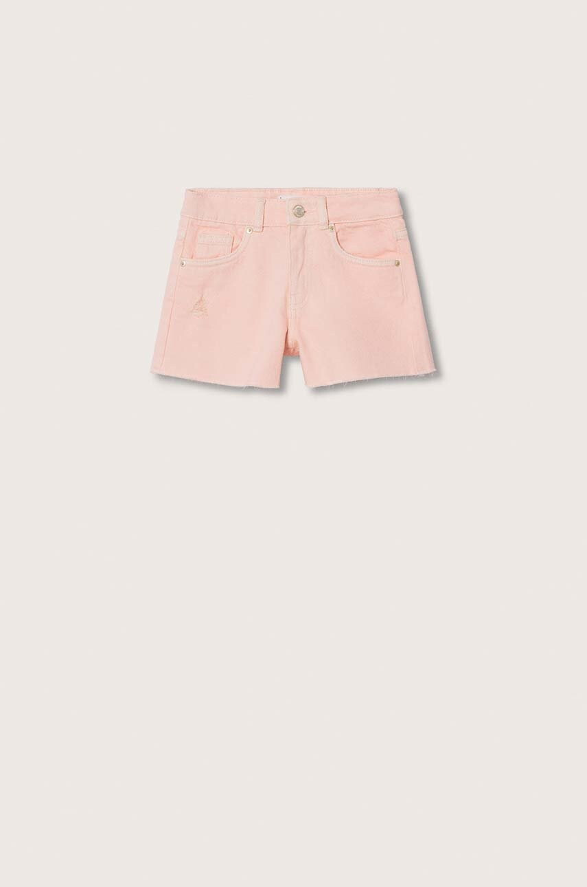Mango Kids Детски дънков къс панталон Isa - Pepit.bg