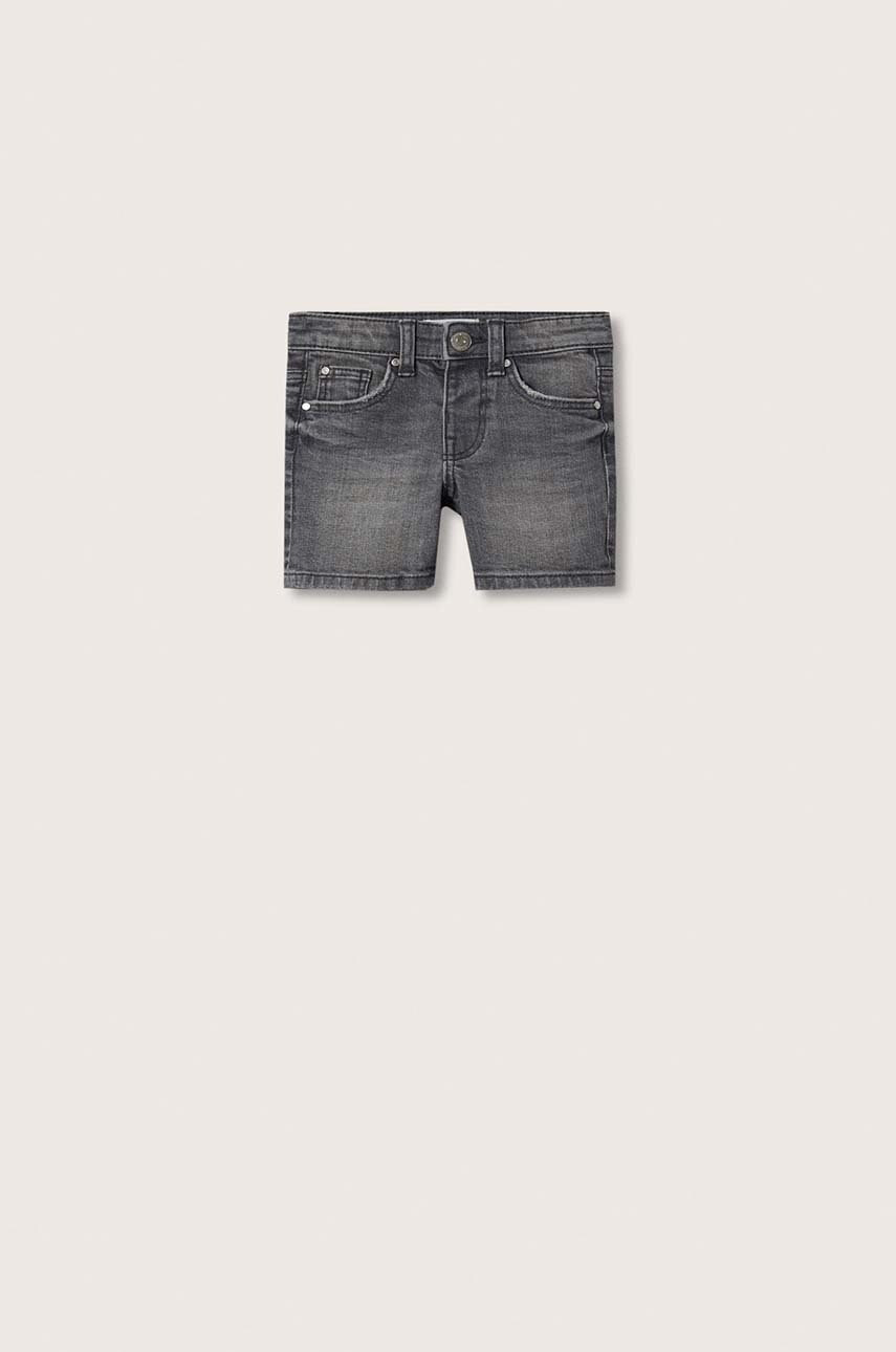 Mango Kids Детски дънков къс панталон Johnb - Pepit.bg