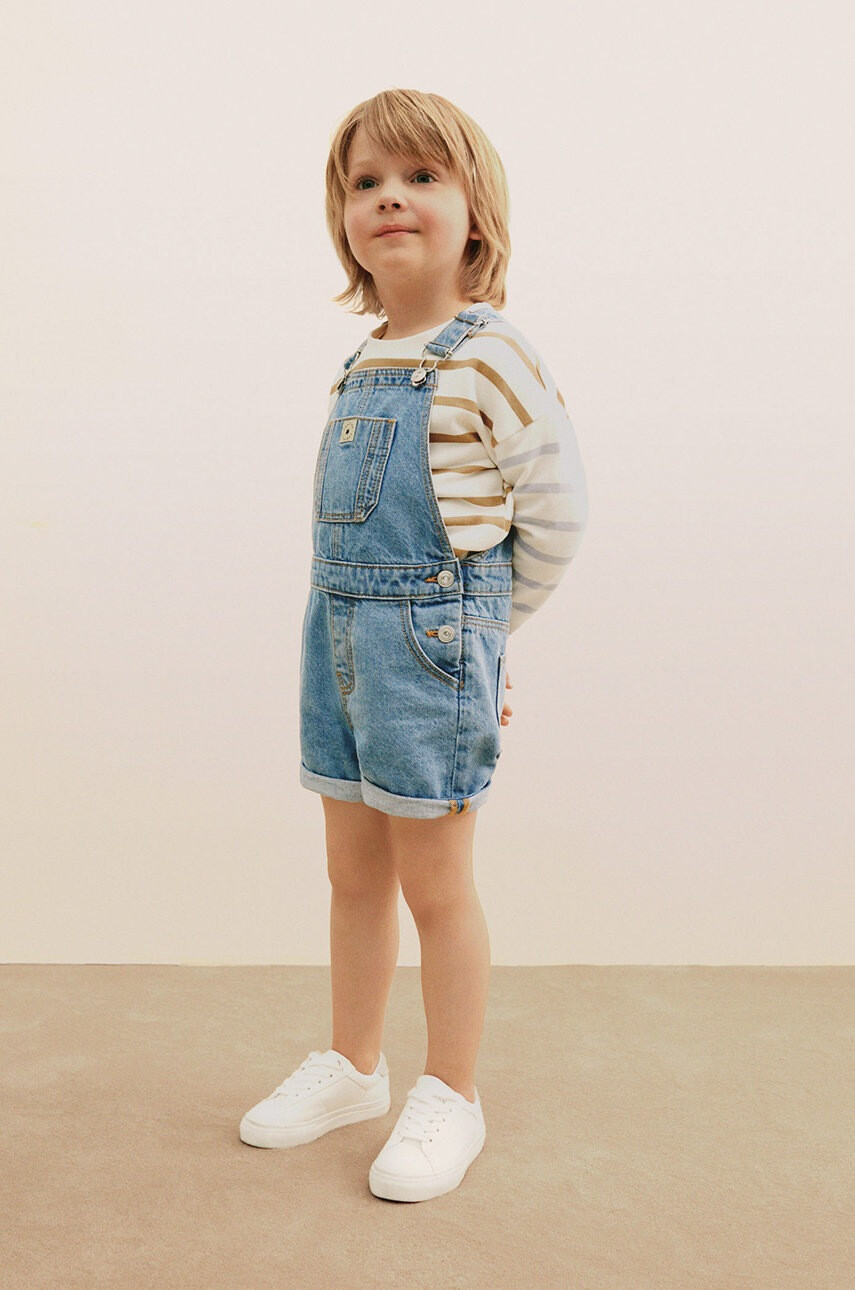 Mango Kids Детски дънков къс панталон Marlin - Pepit.bg