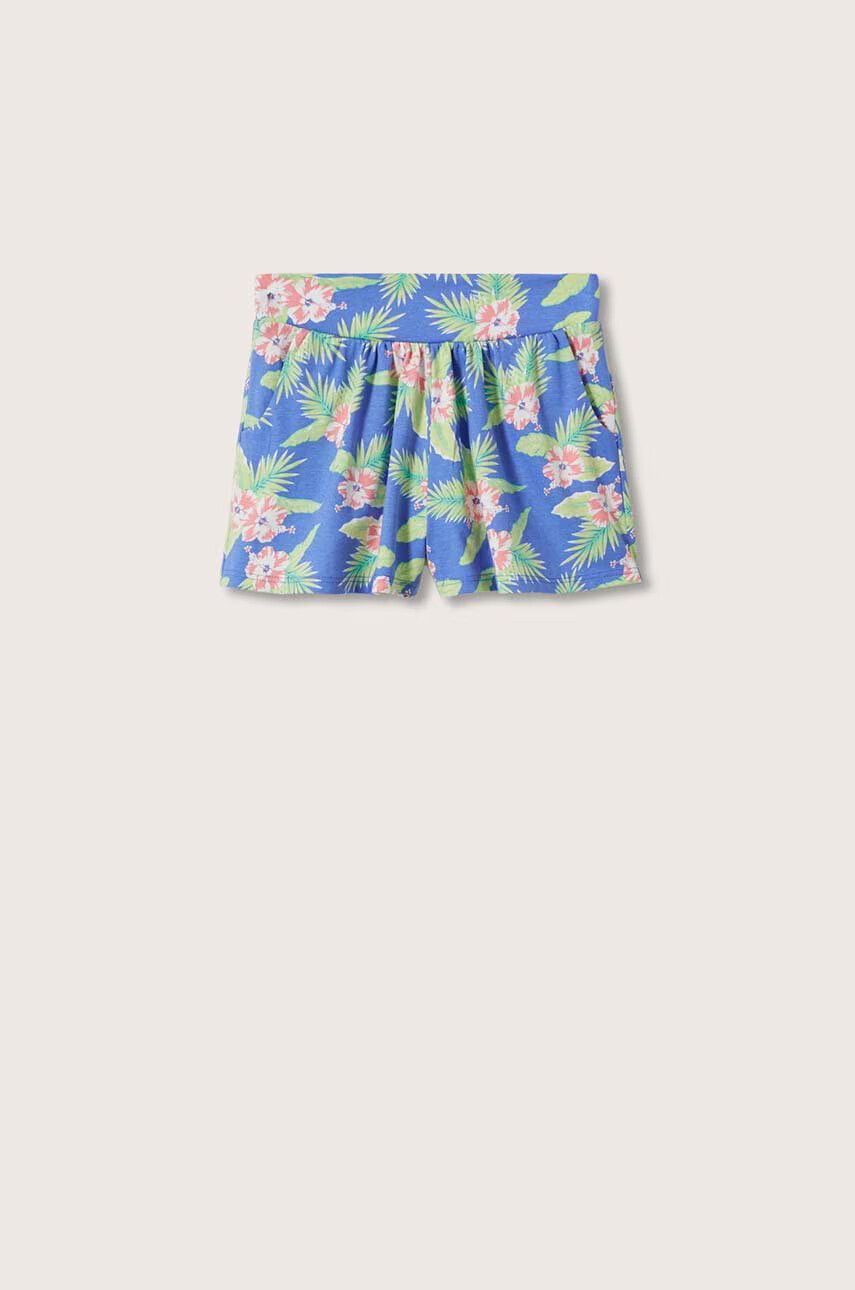 Mango Kids Детски къси панталони Hibiscup - Pepit.bg