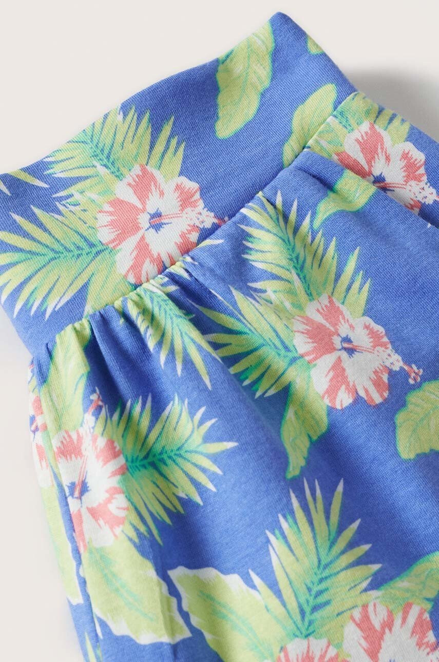 Mango Kids Детски къси панталони Hibiscup - Pepit.bg