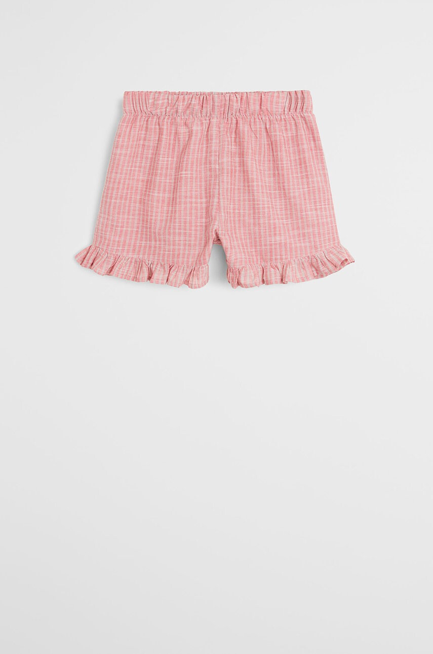 Mango Kids Детски къси панталони Meri 110-164 cm - Pepit.bg