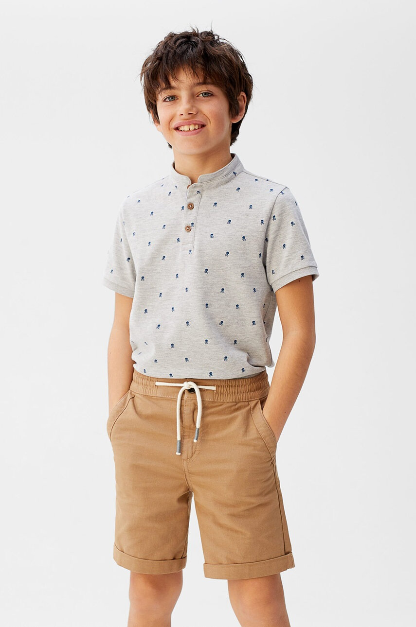 Mango Kids Детски къси панталони Richard 110-164 cm - Pepit.bg