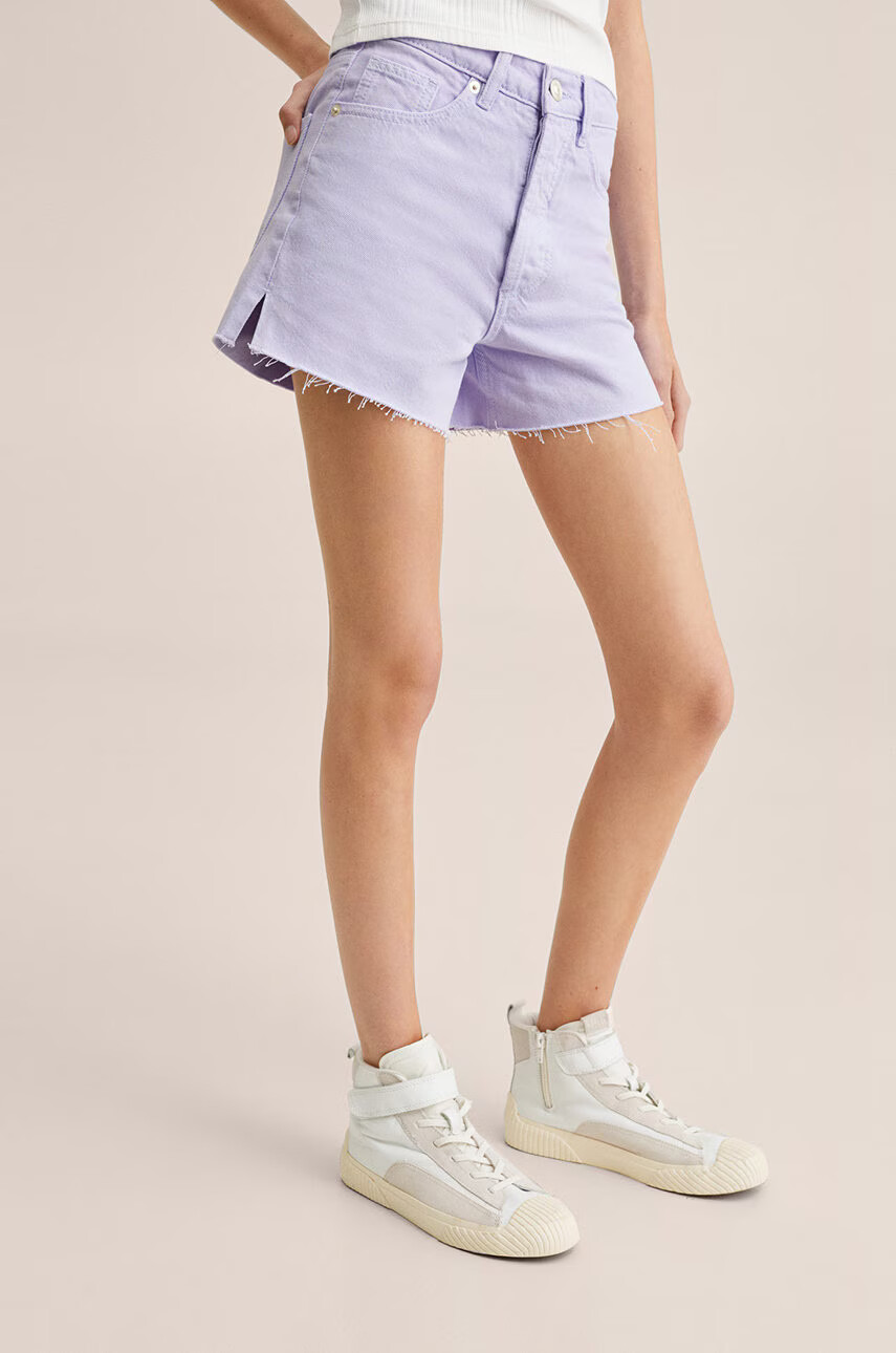 Mango Kids Детски къси панталони Slit - Pepit.bg