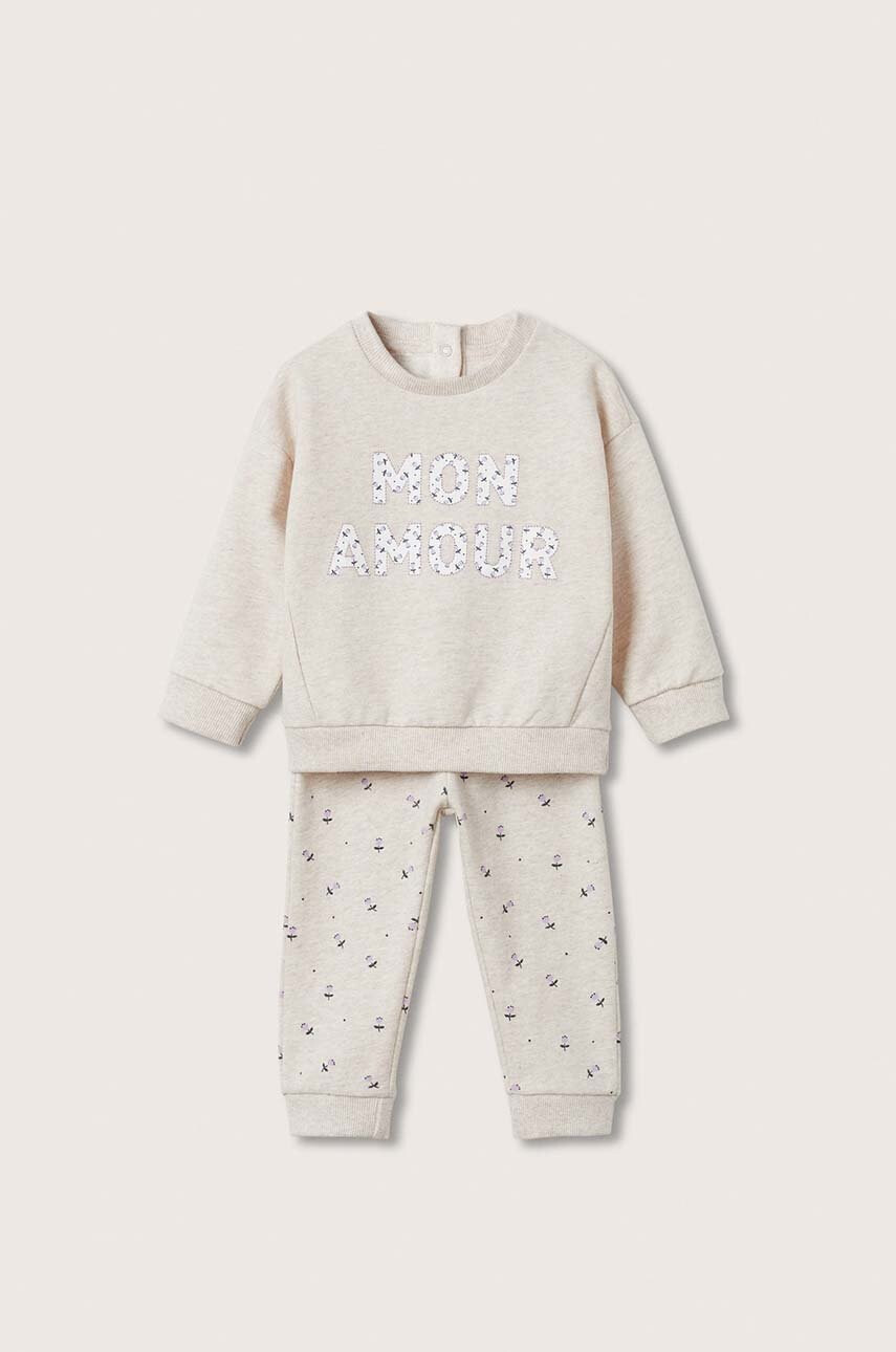 Mango Kids Детски памучен анцуг - Pepit.bg