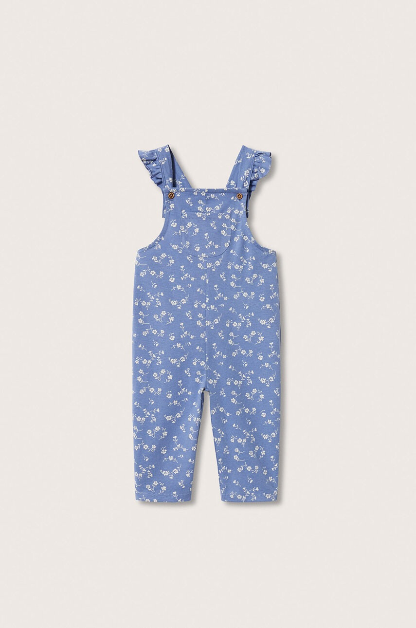 Mango Kids Детски памучен гащеризон - Pepit.bg