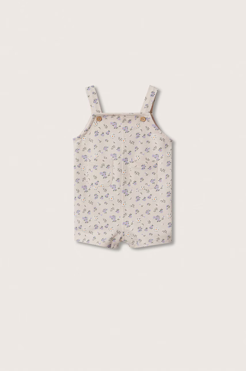 Mango Kids Детски памучен гащеризон Lidia - Pepit.bg