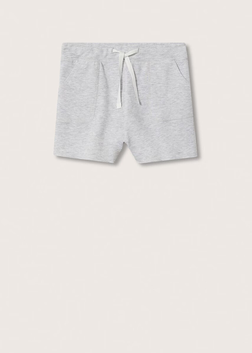 Mango Kids Детски памучен къс панталон Lea2 - Pepit.bg