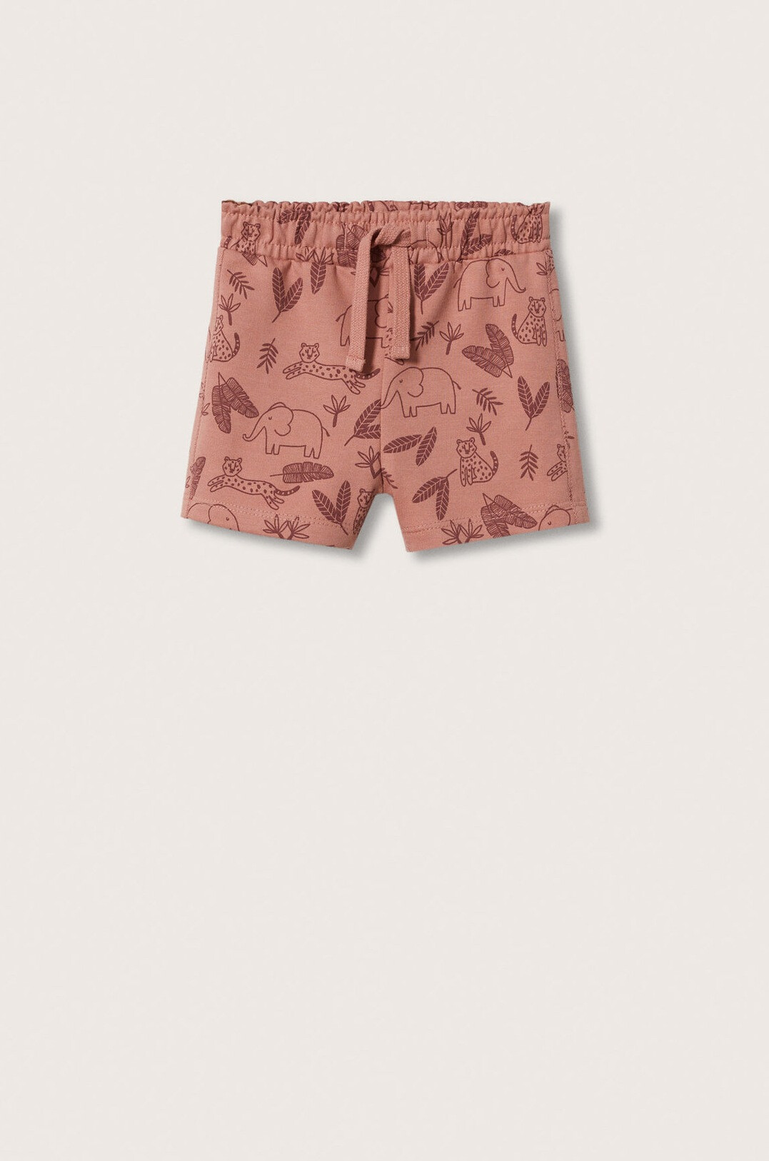 Mango Kids Детски памучен къс панталон Michael - Pepit.bg
