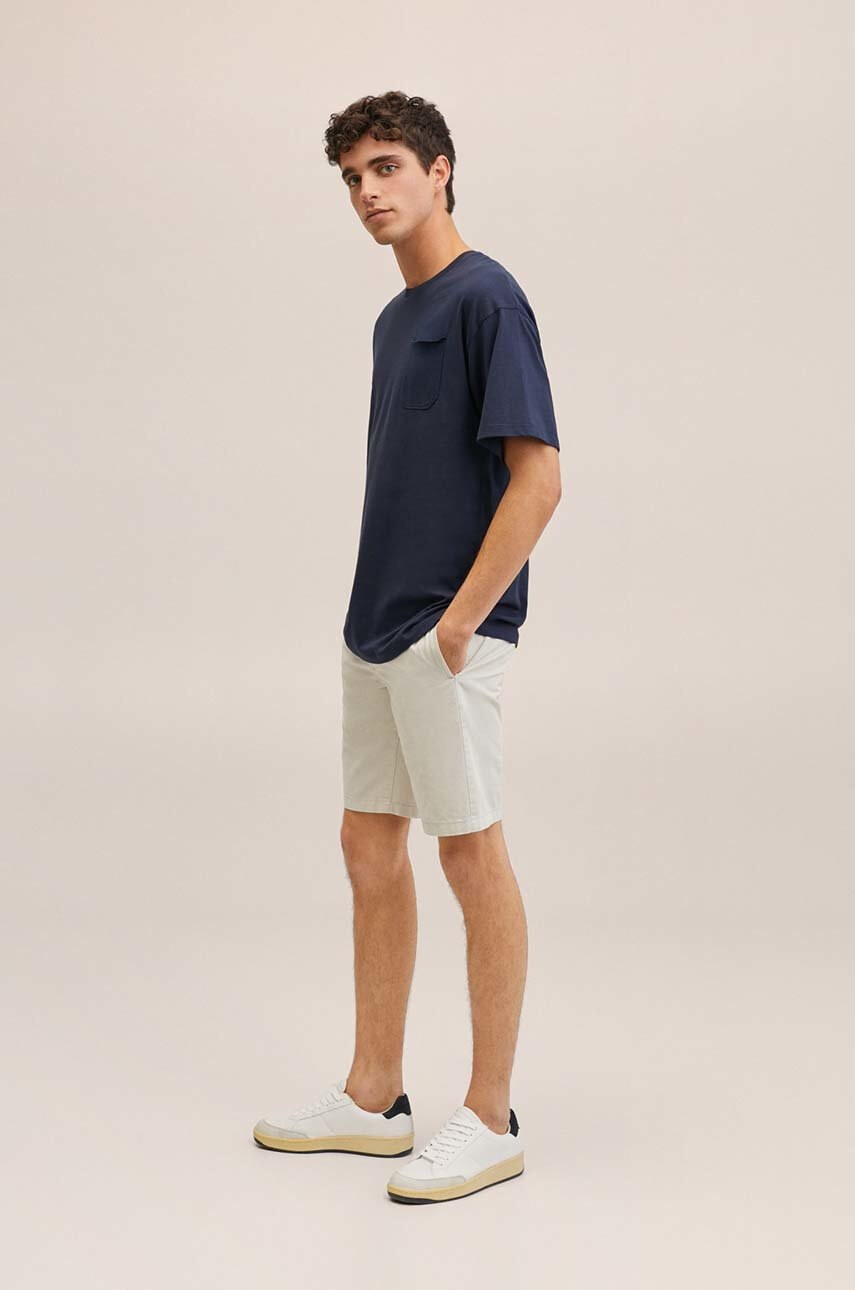 Mango Kids Детски памучен къс панталон Oris - Pepit.bg