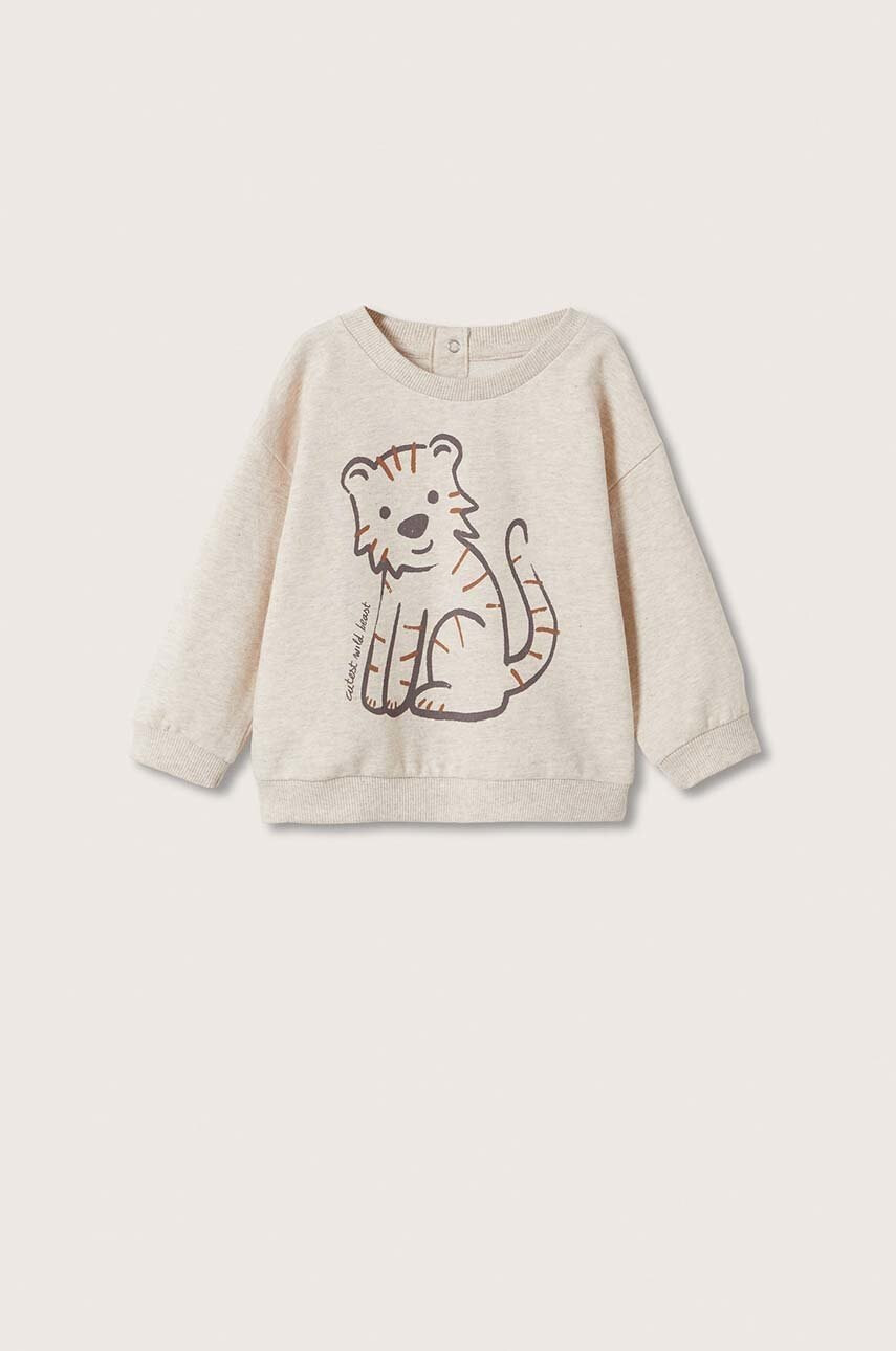 Mango Kids Детски памучен суичър - Pepit.bg