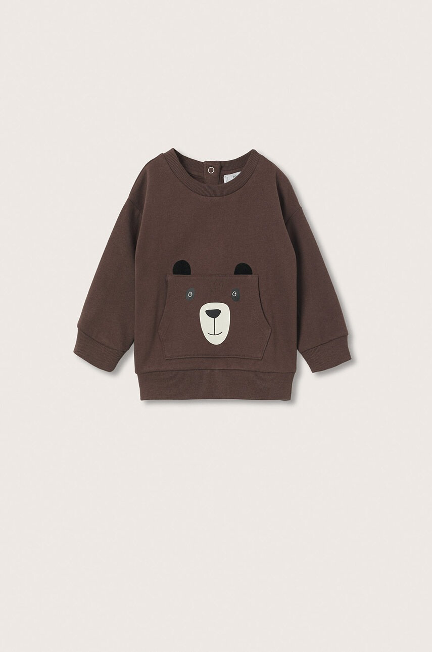 Mango Kids Детски памучен суичър - Pepit.bg