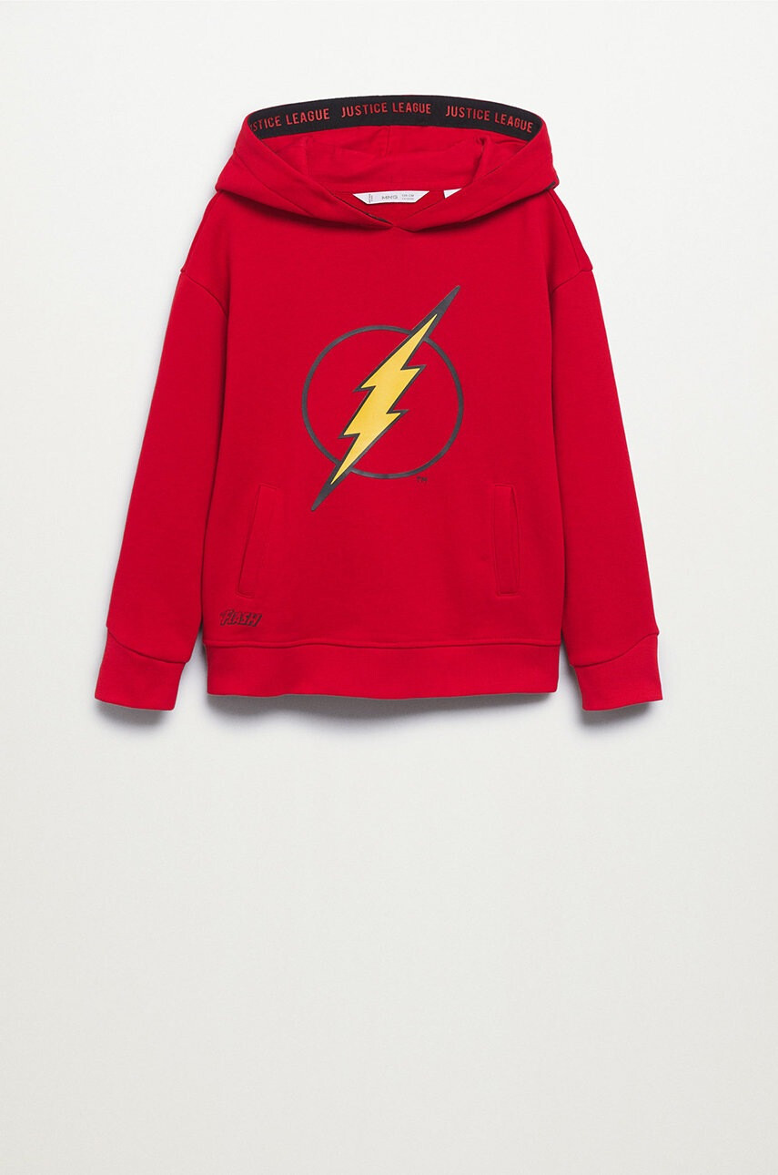 Mango Kids Детски памучен суичър DC1 - Pepit.bg