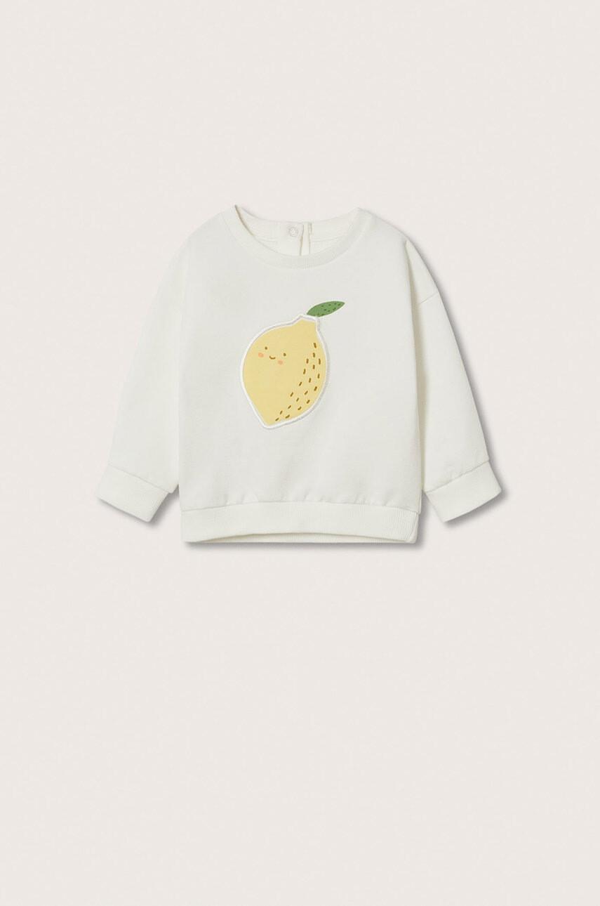 Mango Kids Детски памучен суичър Frutti - Pepit.bg