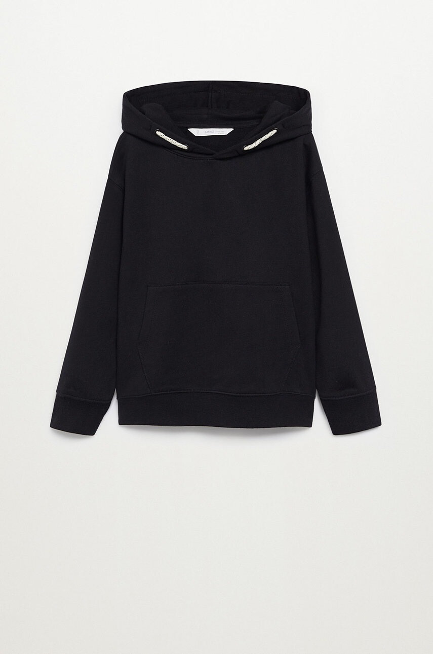 Mango Kids Детски памучен суичър HOOD - Pepit.bg