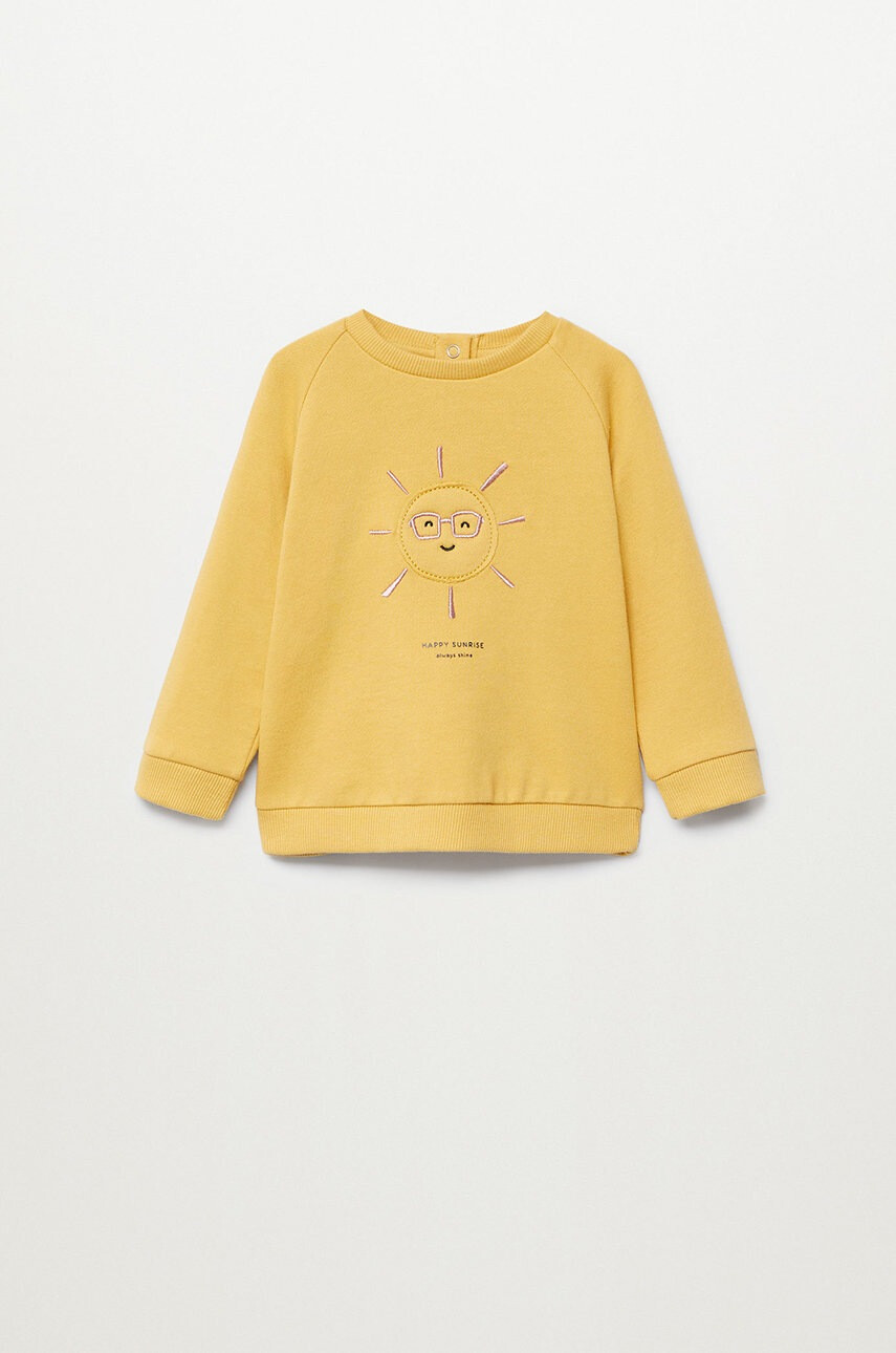 Mango Kids Детски памучен суичър MIRES8 - Pepit.bg