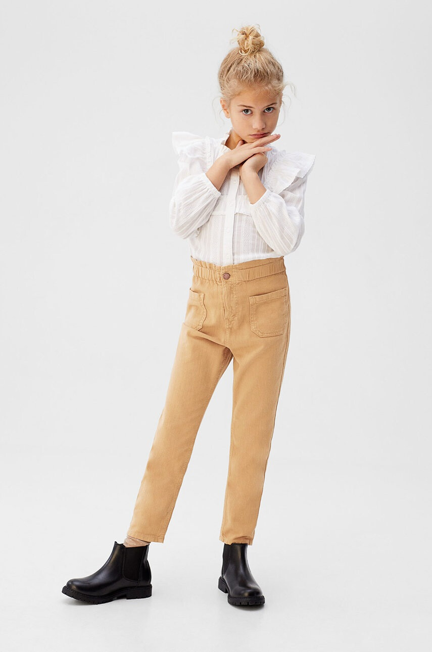 Mango Kids Детски панталони Aviv 110-164 cm - Pepit.bg