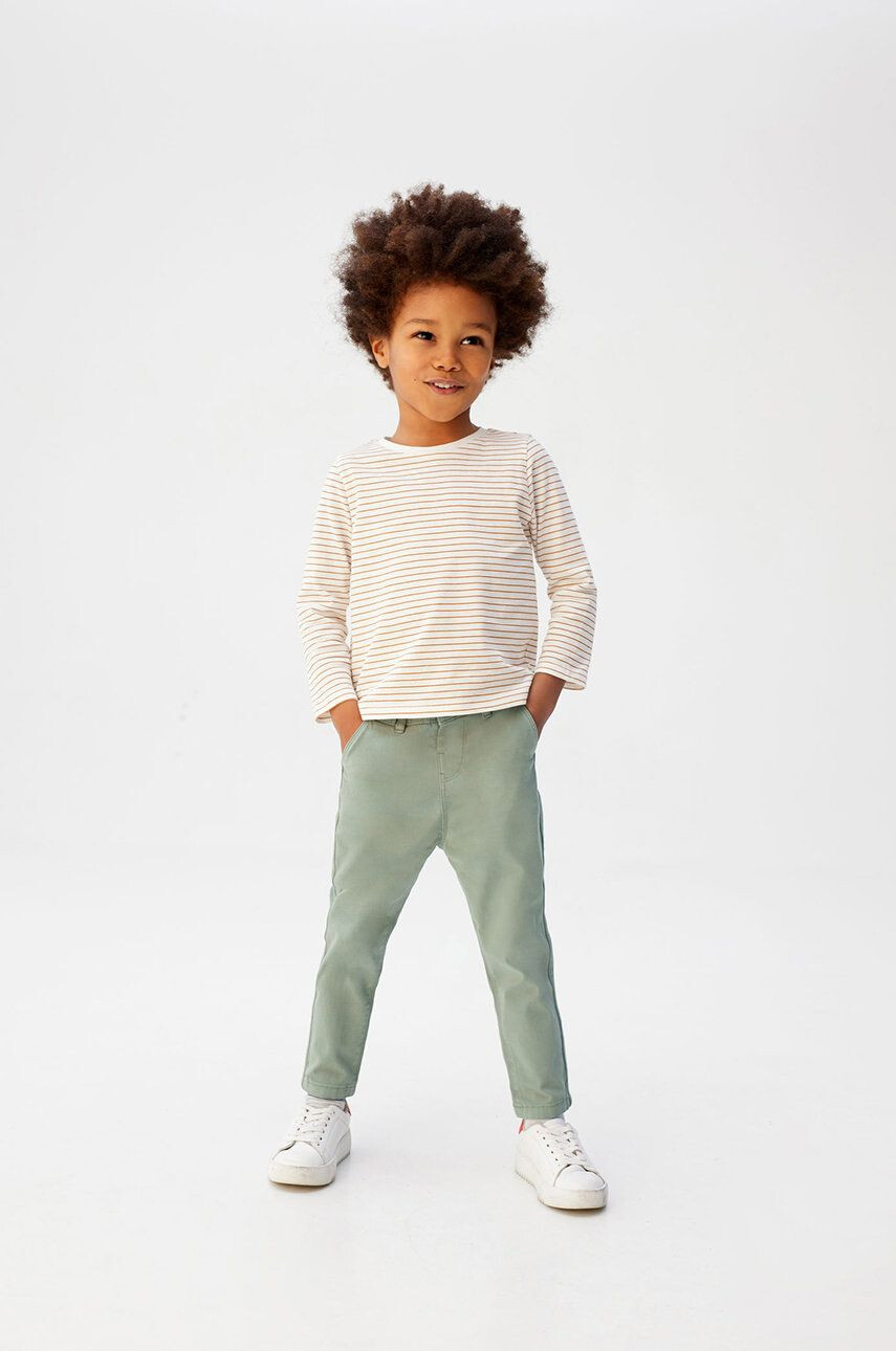 Mango Kids Детски панталони Chino6 80-104 cm - Pepit.bg