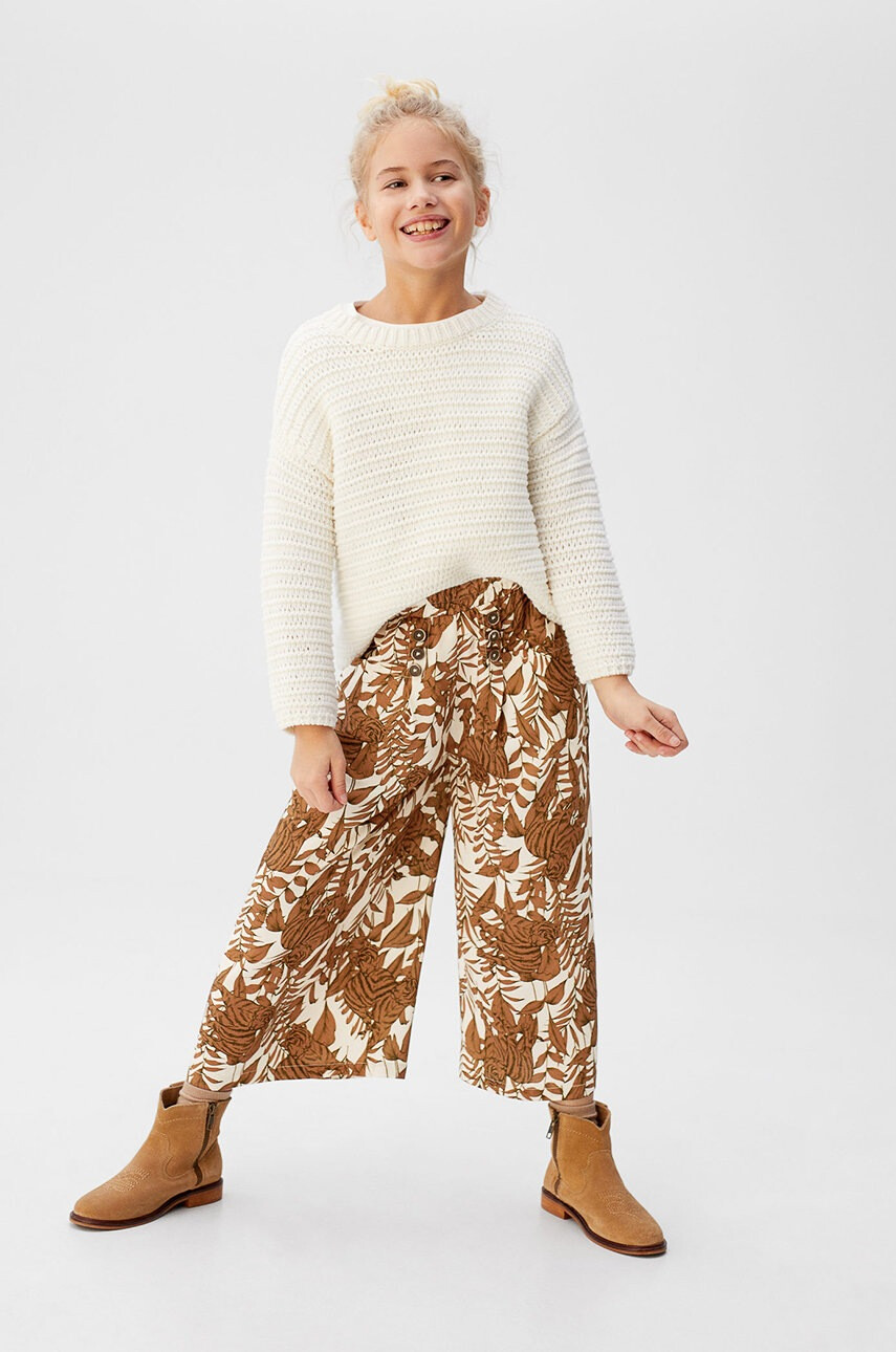 Mango Kids Детски панталони Tigre 116-164 cm - Pepit.bg