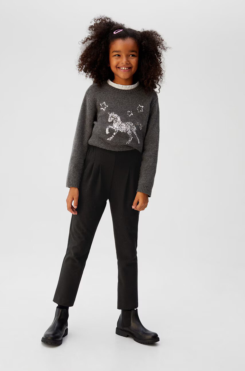 Mango Kids Детски панталони Yester 110-164 cm. - Pepit.bg