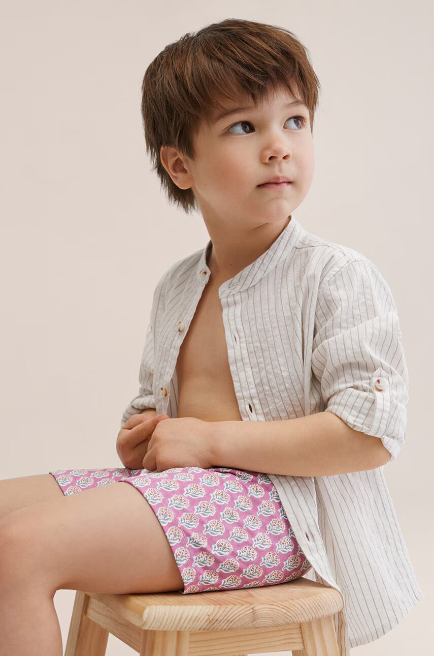 Mango Kids Детски плувни шорти Batikbb - Pepit.bg