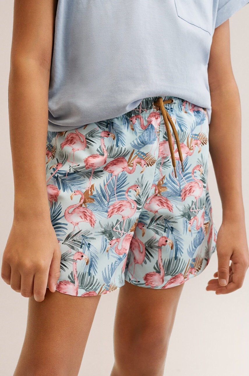 Mango Kids Детски плувни шорти Flaminb - Pepit.bg